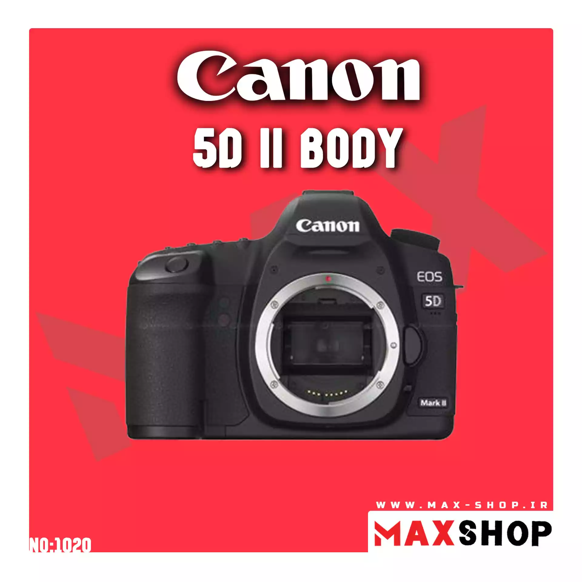 دوربین حرفه ای کانن | 5D Mark II Body  دست دو